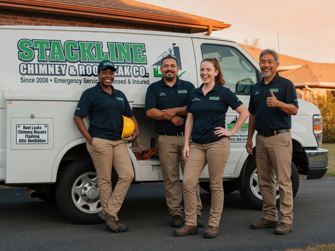 Chimney flashing repair company in New River, VA